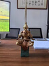 漢福龍鳥(niǎo)語(yǔ)花香銅工藝品銅器擺件花藝新中式家居客廳玄關(guān)裝飾 鳥(niǎo)語(yǔ)花香 曬單實(shí)拍圖