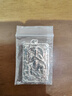 SNQP銀S999關公吊墜銀實心復古方牌關羽武財神霸氣潮男士項鏈掛件 關公吊墜-銀鏈款 曬單實拍圖