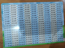 貝祖大九九乘法口訣表卡片19×19二三年級大99乘法口訣小學(xué)生數(shù)學(xué)卡片 大九九乘法表+小卡 曬單實拍圖