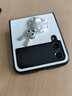 純彩 適用三星z flip4手機(jī)殼w23Flip折疊屏玫瑰花珍珠手提鏈輕奢氣質(zhì)女款保護(hù)套 【閃鉆玫瑰花】 曬單實(shí)拍圖