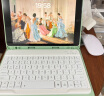 CANHOOGD ipad键盘保护套2021pro苹果9/8代10.2平板壳air5/4蓝牙鼠标套装 iPad10.2英寸【七彩背光款】抹茶绿六件套 实拍图