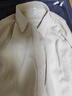 皮爾卡丹（pierre cardin）高級感加厚長(cháng)袖襯衫女春秋季新款時(shí)尚洋氣減齡上衣小衫磨毛襯衣潮 杏色(加厚)《歐貨減齡高端大氣洋 L (100-110斤) 曬單實(shí)拍圖