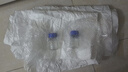 默然諾爾玻璃瓶密封瓶量杯帶刻度玻璃分裝瓶子小中藥罐子便攜密封sd U77-透明100ml 曬單實(shí)拍圖
