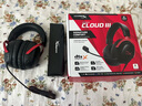 極度未知（HYPERX）Cloud Ⅲ 颶風(fēng)3有線(xiàn)黑紅 DTS音效 53mm驅動(dòng)單元電競頭戴式游戲耳機 適配三角洲行動(dòng) 曬單實(shí)拍圖