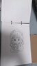 活頁可拆卸素描本a4速寫本美術(shù)生專用32K隨身空白繪畫8k畫本16k畫圖本子A5畫冊(cè)臨摹手繪簡(jiǎn)筆畫彩 【A4上翻黑卡面素描本】1本裝75張 曬單實(shí)拍圖