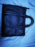 POLO 男士商务公文包时尚男包头层牛皮横款手提包包040-P553 黑色（加购优先发货） 实拍图