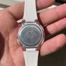 卡西歐(CASIO)學(xué)生表表 數(shù)顯兒童表 粉盤白色橡膠帶LW-200-7A 曬單實拍圖