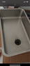 摩恩（MOEN）廚房水槽大單槽臺(tái)下盆洗菜盆一體盆304不銹鋼洗菜池 70×43不銹鋼單槽（含下水管） 曬單實(shí)拍圖