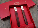 鴻拓高檔紅木筷子結婚伴手禮伴娘新婚慶禮物實(shí)用小禮品情侶筷喜宴回禮 雙囍圖案 囍-中式24K真金-小葉紫檀 曬單實(shí)拍圖