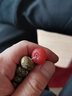 觀(guān)玉保山南紅回紋珠散珠鼓珠滿(mǎn)色滿(mǎn)肉柿子紅算盤(pán)珠老型珠手串配飾品 單顆【12】14.7*10.1mm 曬單實(shí)拍圖