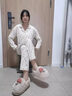 歐因可愛(ài)蘑菇棉拖鞋女秋冬季情侶加厚室內(nèi)居家用防滑卡通包跟毛毛拖鞋 米白色 36-37(推薦35-36) 曬單實(shí)拍圖
