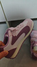 回力（Warrior）童鞋女童運動(dòng)鞋春秋中大童輕便德訓鞋休閑跑步鞋WZ-1667粉/芋紫35 曬單實(shí)拍圖