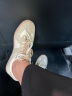 百思图春商场同款德训鞋女跑步鞋运动休闲板鞋女鞋VC203CM2 米/卡其色 38 实拍图