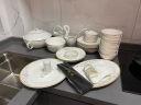 浩雅景德镇陶瓷餐具套装陶瓷碗盘碟筷整套家用送礼 58头维多利亚 实拍图