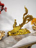 天祥緣 銅祥云龍鳳呈祥擺件客廳家居玄關(guān)酒柜擺件鳳凰吉祥物裝飾品大號 原創(chuàng  )設計·25號銅祥云鳳凰 曬單實(shí)拍圖