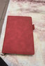 金值 單本裝360頁(yè)A5帶筆插筆記本子皮面記事本加厚大號商務(wù)會(huì )議記錄工作辦公日記本高檔大學(xué)生簡(jiǎn)約紅色 曬單實(shí)拍圖