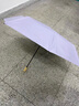 RAINLITE16骨雙龍骨彩膠防曬雨傘女晴雨兩用折疊傘防紫外線抗風便攜遮陽傘 芋泥椰奶-16根雙龍骨-彩膠防曬 曬單實拍圖