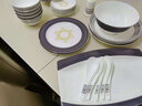 品來(lái)運 唐山骨瓷餐具套裝歐式輕奢盤(pán)子陶瓷新中式吃飯碗碟套裝家用 36件 小時(shí)代實(shí)用版 曬單實(shí)拍圖