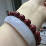 福進(jìn)家朱砂原石晶體砂散珠高含量原礦DIY手串配件正品手鏈保真圓珠轉(zhuǎn)運(yùn) 晶體砂散珠-6MM*5 曬單實(shí)拍圖