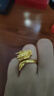 周生生祥龍黃金戒指 足金開口戒男 訂婚結(jié)婚三金94542R計價13.6克 曬單實拍圖