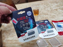 三星TF內存卡 PRO Plus 高速switch運動(dòng)相機4K高清無(wú)人機存儲卡V30 U3 A2手機平板SD 藍卡128G  + 三星高速讀卡器套裝 曬單實(shí)拍圖