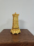 藝巔吉彩家用電動(dòng)轉(zhuǎn)筒書房桌面擺件 藍(lán)牙連接合金轉(zhuǎn)輪佛堂擺飾 金色六字真言81萬遍 轉(zhuǎn)筒 曬單實(shí)拍圖