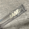 凌美（LAMY）签字笔宝珠笔 圆珠笔 生日节日礼物学生成人练字文具 德国进口 自信系列 全透明质感 蓝色笔芯0.7mm 实拍图