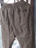 AKCLUB新復古回潮全麻直筒休閑長(cháng)褲男夏季褲子男士夏裝AK男裝2212203 軍卡其 XL XL 曬單實(shí)拍圖
