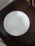 瓷俠客骨瓷西餐餐盤(pán)淺盤(pán)純白家用碟子陶瓷酒店擺臺餐具意面大盤(pán)子月光盤(pán) 6英寸骨碟(10個(gè)裝) 15.4cm 曬單實(shí)拍圖