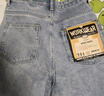 馬登工裝美式復古水洗丹寧牛仔褲直筒寬松闊腿褲日系休閑長(cháng)褲子男秋 深藍 31 曬單實(shí)拍圖