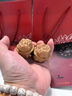 山中玉文玩核桃蛤蟆頭實(shí)拍淶水金蟾蛤蟆背悶尖獅子手把件男女生日禮物 43mm1對[看實(shí)拍找客服] 曬單實(shí)拍圖