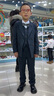 羅蒙男童西裝套裝花童表演禮服帥氣男孩外套小西服鋼琴畢業(yè)兒童演 深灰色西裝3件套 140 曬單實(shí)拍圖