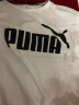 彪马（PUMA）T恤男士 夏季透气上衣运动服休闲半袖潮流宽松黑色圆领全棉短袖 845912-02/舒适透气/白色 190/108A/XXL 推荐体重180-200斤 实拍图