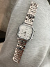 歌迪（GEDI）手表女學(xué)生簡(jiǎn)約小眾品牌國表時(shí)尚潮流初高中生ins風(fēng)情侶石英腕表 鋼銀白 曬單實(shí)拍圖