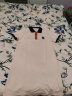 尚都比拉美式复古风小熊刺绣POLO连衣裙小个子夏季宽松显瘦裙子 杏色 S  实拍图