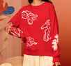 迷你巴拉【聯(lián)名】迷你巴拉巴拉男女童過(guò)年毛衣親子紅色針織打底衫國風(fēng)毛衫 中國紅60611-232125103201 170 曬單實(shí)拍圖