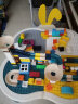 万高（Wangao）儿童拼装积木玩具兼容乐高大颗粒多功能男女孩萌兔学习桌99116 实拍图