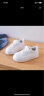 回力（Warrior）儿童小白鞋男女童鞋休闲运动鞋 WZ(TH)-1596 白色升级款 34码 实拍图