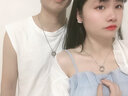 環(huán)環(huán)相扣情侶項鏈一對男女高顏值異地戀情人節生日禮物送男友女友 環(huán)環(huán)相扣情侶款一對【輕奢禮盒】 精美禮盒 曬單實(shí)拍圖