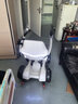 BURIRY高端智能電動(dòng)折疊式輕便輪椅老人殘疾人代步SOS功能 【尊享款】電動(dòng)折疊-20A鋰電(白色) 曬單實(shí)拍圖