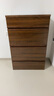 天壇家具 斗柜 現代抽屜式收納儲物柜 榆木板木組合 六屜柜 長(cháng)800mm寬430mm高1200mm 曬單實(shí)拍圖