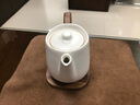 EILONG 宜龍居易定白創(chuàng)意簡約茶道功夫茶具過濾茶壺陶瓷泡茶壺單壺 曬單實拍圖