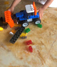 布魯可積木玩具消防車(chē)兒童大顆粒拼裝遙控警車(chē)百變布魯克小隊3歲6男孩子 百變推土機（9種造型） 曬單實(shí)拍圖