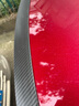 TPARTS適用特斯拉Model3/Y煥新版原廠高性能碳纖維尾翼改裝丫配件 煥新3 啞光干碳尾翼 曬單實拍圖