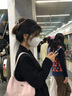 羅蒙（ROMON）黑色小西裝外套女oversize2025春秋新款高級感寬松廓形休閑小個(gè)子 黑色 L -110-125斤 曬單實(shí)拍圖