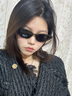 TOS復古貓眼高級感GM墨鏡女款潮網(wǎng)紅眼鏡太陽(yáng)鏡防曬防紫外線(xiàn) 曬單實(shí)拍圖
