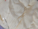 羅蒙（ROMON）米色麻花針織開(kāi)衫女冬秋季新款慵懶風(fēng)寬松顯瘦中長(zhǎng)款加厚毛衣外套 白色 均碼 -90-140斤 曬單實(shí)拍圖