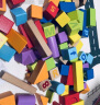 Hape儿童积木玩具进口榉木80粒数字字母桶装男孩女孩节日礼物E8402 实拍图