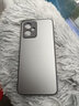 品托 適用紅米Note12手機殼保護套note12pro+全包新款磨砂玻璃全包創(chuàng)意高級商務(wù)男女純色 紅米Note12【石墨灰】+鋼化膜 AG磨砂玻璃(配鋼化膜) 曬單實拍圖