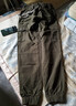 YZGF美式復古重磅迷彩褲寬松束腳褲休閑運動(dòng)多口袋工裝褲潮戶(hù)外大碼潮 軍綠色（四季厚料） S 曬單實(shí)拍圖